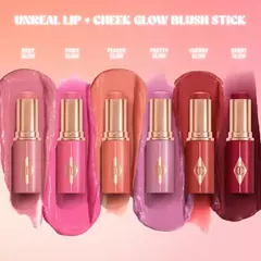 Unreal Lip + Cheek Glow Blush Stick with Hyaluronic Acid - comprar en línea