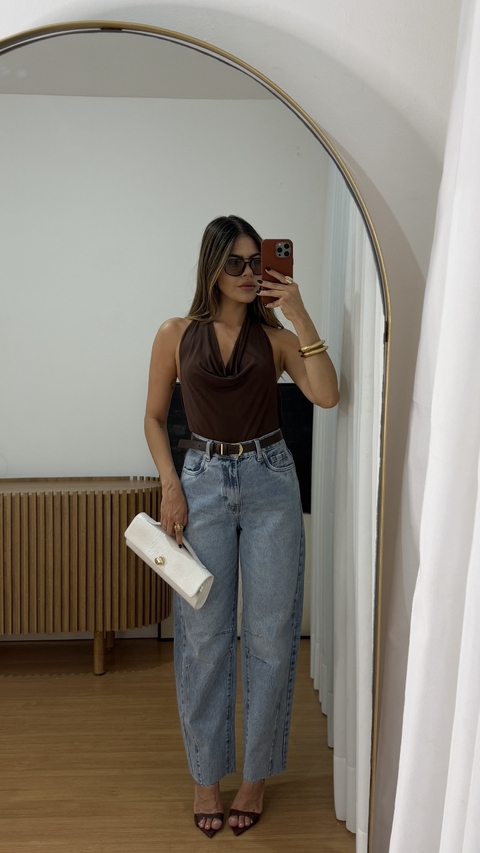 Blusa Isla Marrom - comprar online