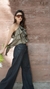 Calça Jeans Pallazo Black - What2Wear