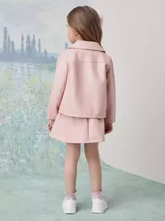 Jaqueta Fake Leather Rosa Animê na internet