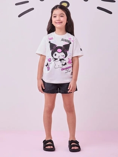 BLUSA KUROMI COM STRASS MOMI
