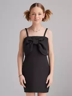 Vestido Preto Com Laço I Am Authoria