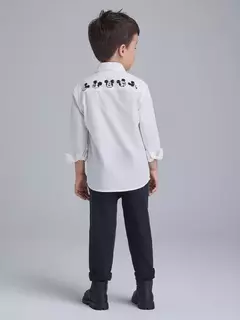 Camisa Branca do Mickey Mouse Youccie na internet