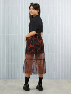 CONJUNTO VESTIDO E SAIA TULE I AM AUTHORIA na internet