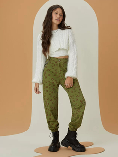 CALÇA SARJA ONÇA VERDE I AM AUTHORIA - loja online