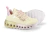 Tênis Infantil Bibi Roller Sport Milk com Rosa
