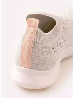 Tenis Knit Cristais Off White Pituchinhus - loja online