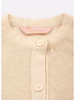 Imagem do Casaqueto Tricot Shine Dourado Pituchinhus