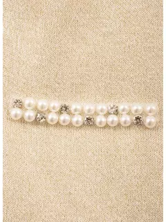 Casaqueto Tricot Shine Dourado Pituchinhus - Bolhinhas de Sabão