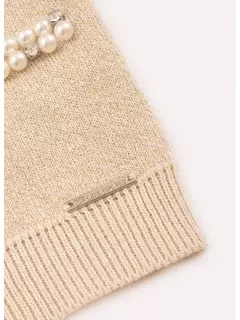 Casaqueto Tricot Shine Dourado Pituchinhus na internet