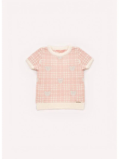 Blusa Tricot Xadrex Ursinha Cristal Pituchinhus - comprar online
