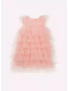 VESTIDO BABADOS TULE LAÇO CRISTAL COM CALCINHA PITUCHINHUS na internet
