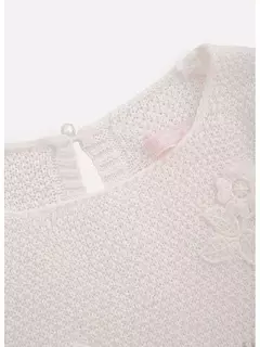 VESTIDO TRICOT RENDADO BABADOS TULE GRUIPIR PITUCHINHUS - comprar online