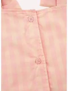 Blusa Algodão Laço Xadrez Pituchinhus - loja online