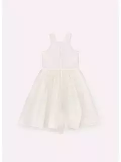 VESTIDO ALÇA MAXI FLORES TULE BORDADO PITUCHINHUS na internet