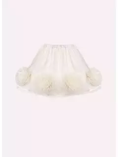 SAIA SHORT FLORES TULE BARRA PITUCHINHUS - comprar online