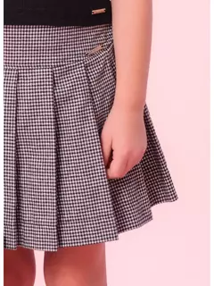 Saia Short Flanela Xadrez na internet