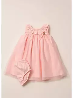 VESTIDO TRICOLINE SAIA TULE PRINCESA - comprar online
