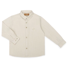 Camisa Manga Longa Linho Dame Dos