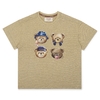 Camiseta Urso Rostos Dame Mini
