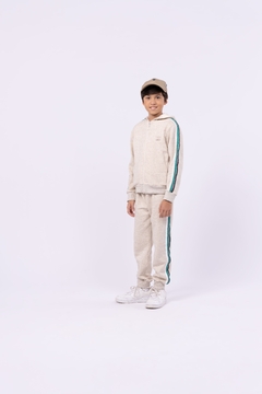 Blusa Moletom Felpado Linho Palha Um Mais Um - comprar online