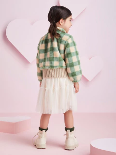 Casaco Pelo Tricot Xadez Momi na internet
