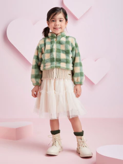 Casaco Pelo Tricot Xadez Momi - loja online