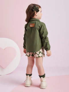 Jaqueta Sarja Com Bolsos Momi - Bolhinhas de Sabão