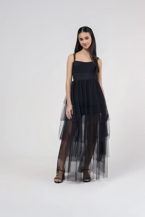 Vestido Longo de Festa Elina