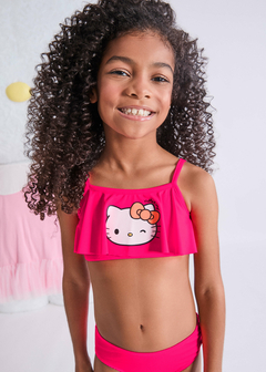 BIQUINI HELLO KITTY COM BABADO MOMI na internet