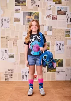 T SHIRT STITCH PRETO - comprar online