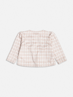 Casaco Jacquard Xadrez Momi - comprar online
