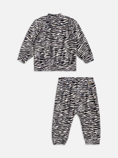 Conjunto Casaco e Calça com Zíper Baby Tiger Momi - Bolhinhas de Sabão