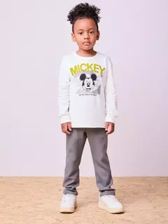 T-SHIRT MANGA LONGA MICKEY - Bolhinhas de Sabão