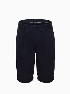 BERMUDA COLOR CHINO BARRA VIRADA MARINHO CALVIN KLEIN