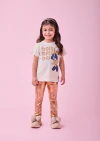 CONJUNTO DAISY BLUSA E LEGING DOURADA - comprar online