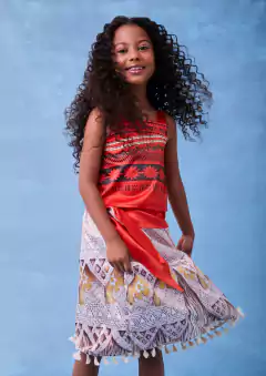 CONJUNTO TOP COM SAIA MOANA ANIMÊ na internet