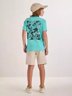 CONJUNTO T-SHIRT COM BERMUDA YOUCCIE na internet