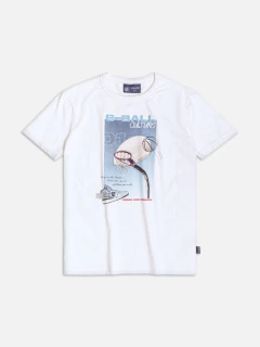 T-SHIRT MANGA CURTA YOUCCIE PEROLA - comprar online