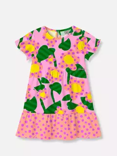VESTIDO FLORAL POÁS - Bolhinhas de Sabão
