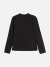 Suéter Tricot Básico Preto com Gola Redonda - comprar online