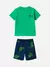 CONJUNTO T-SHIRT E SHORT CROCODILO - Bolhinhas de Sabão