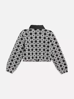 Jaqueta Jacquard de Corações Momi - Bolhinhas de Sabão