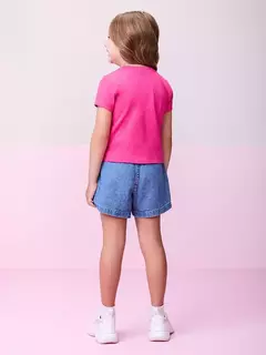 SHORTS JEANS BORDADO MORANGOS MOMI na internet
