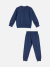 Conjunto Infantil Masculino Casaco + Calça Azul Marinho - comprar online
