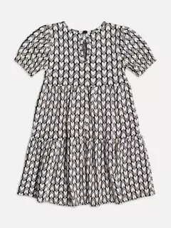 Vestido Jacquard Corações Momi - Bolhinhas de Sabão