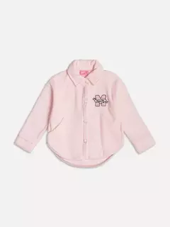 Casaco Rosa Com Patch Momi - comprar online