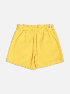 SHORTS COM BOLSO E LAÇO MOMI - Bolhinhas de Sabão