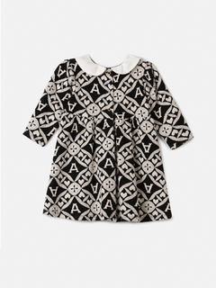 Vestido Jacquard Monograma Animê - comprar online