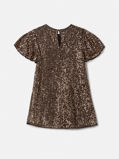 Vestido Paetê Animê - Bolhinhas de Sabão